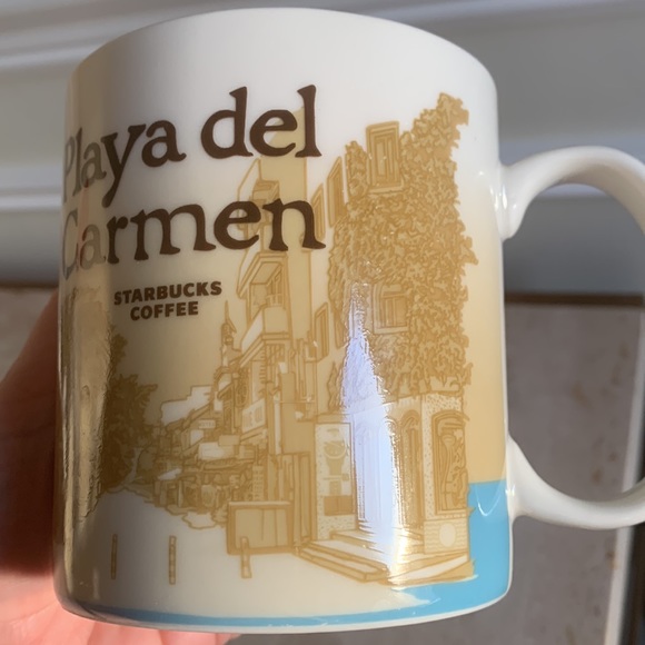 Starbucks Playa Del Carmen 2014 Coffee Mug Global Icon Series 16oz - Picture 3 of 5